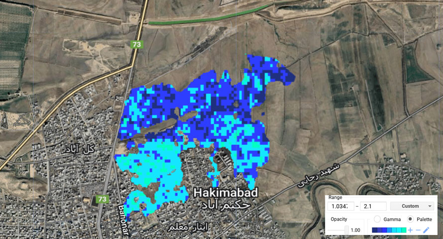 اندازه گیری عمق سیلاب