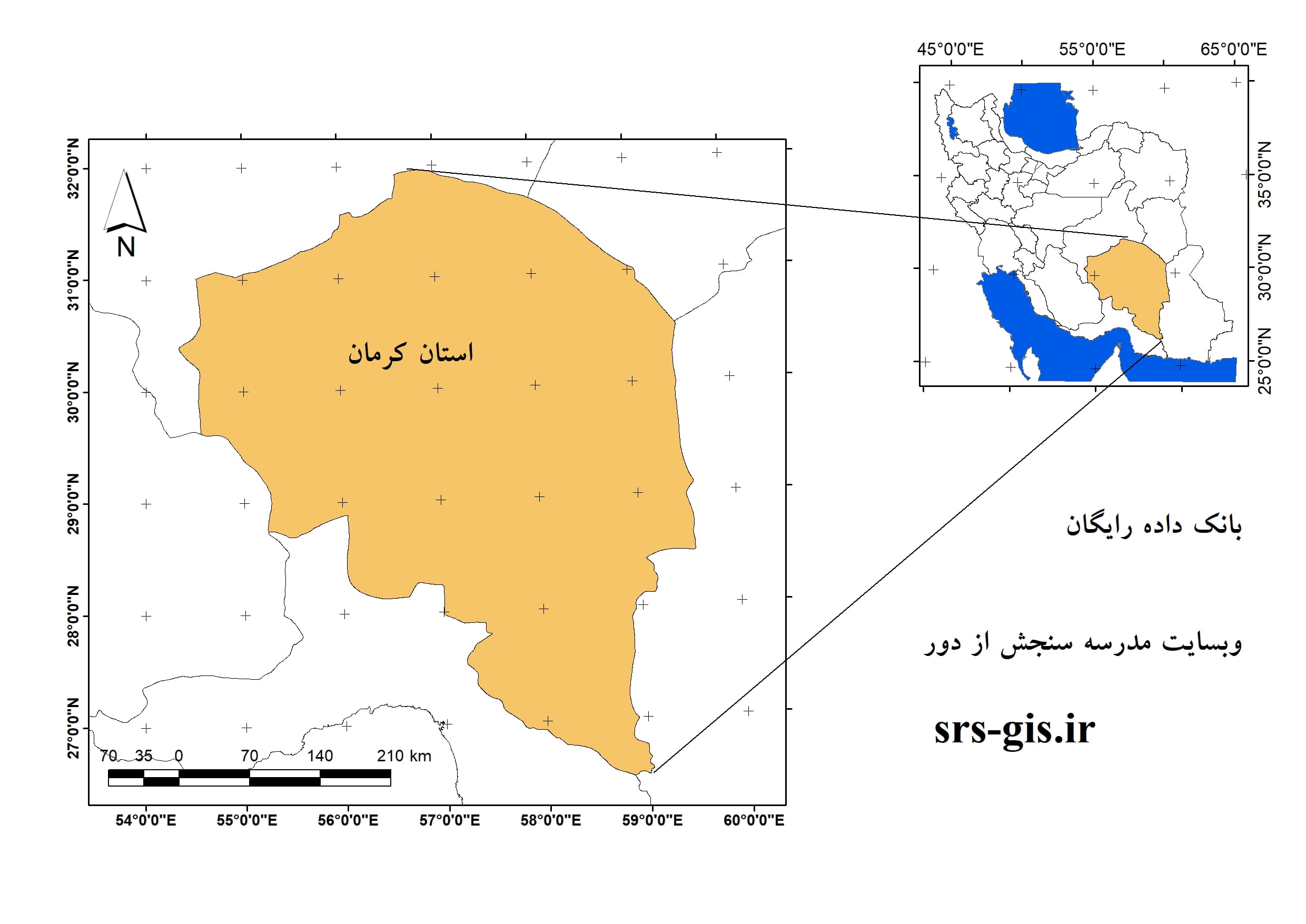 موقعیت استان کرمان