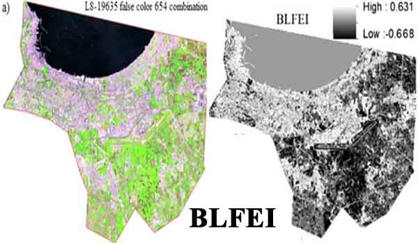 شاخص BLFEI - شاخص استخراج ویژگی‌های اراضی ساخته‌ شده
